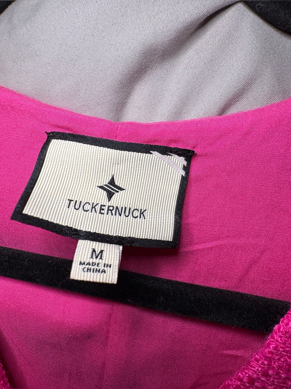 Tuckernuck Hot Pink Myla Romper size medium - Picture 6 of 7
